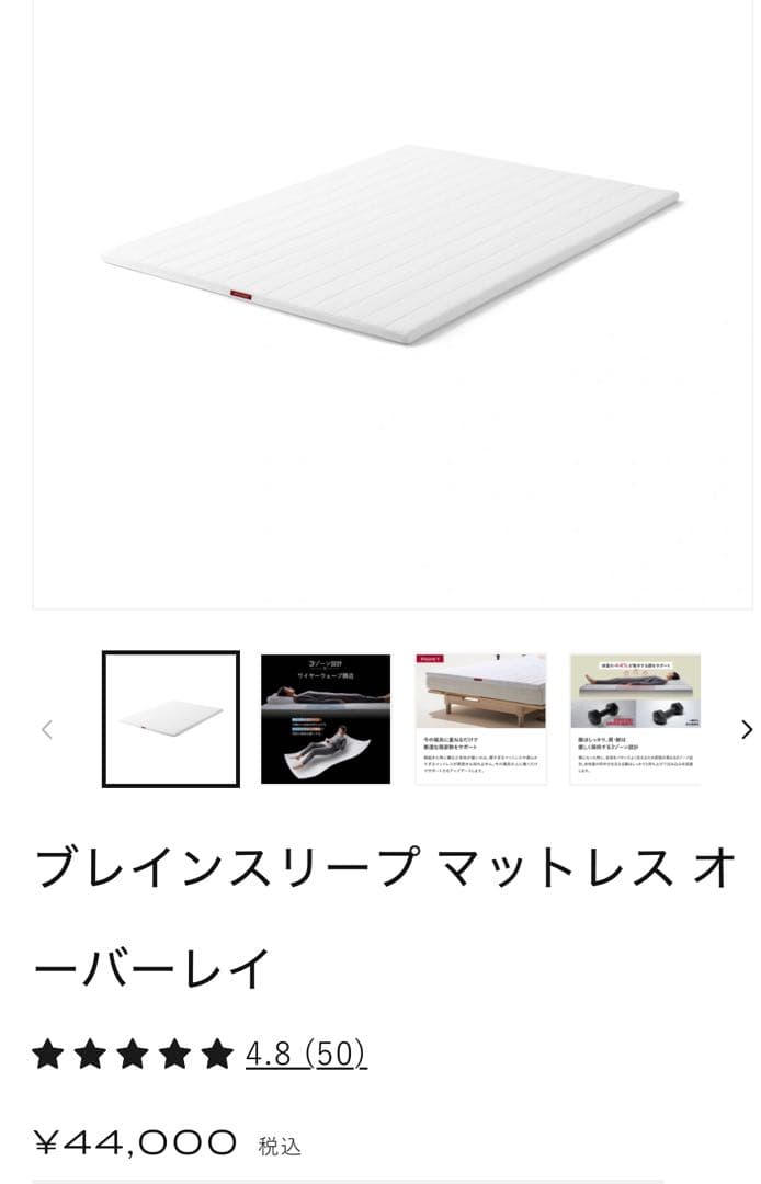 ブレインスリープ オーバーレイ シングル