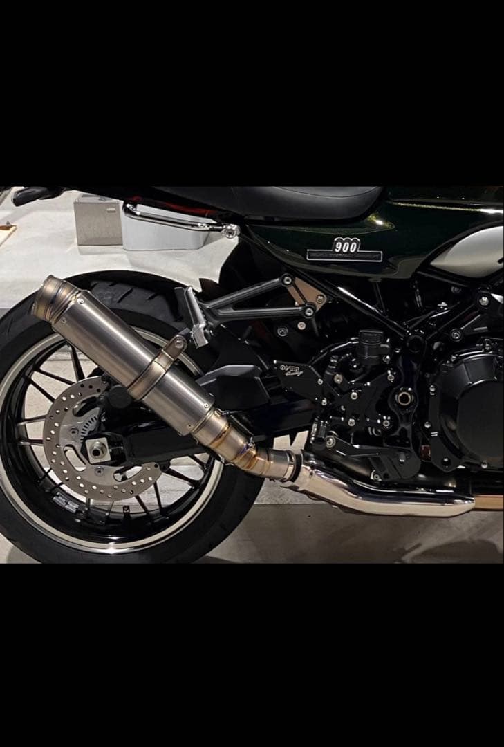z900rs スリップオンマフラー　アサヒナレーシング