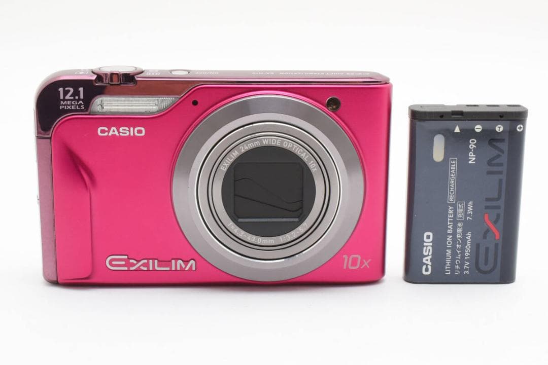 美品　カシオ　CASIO EXILIM EX-H10 ピンク ＃A311