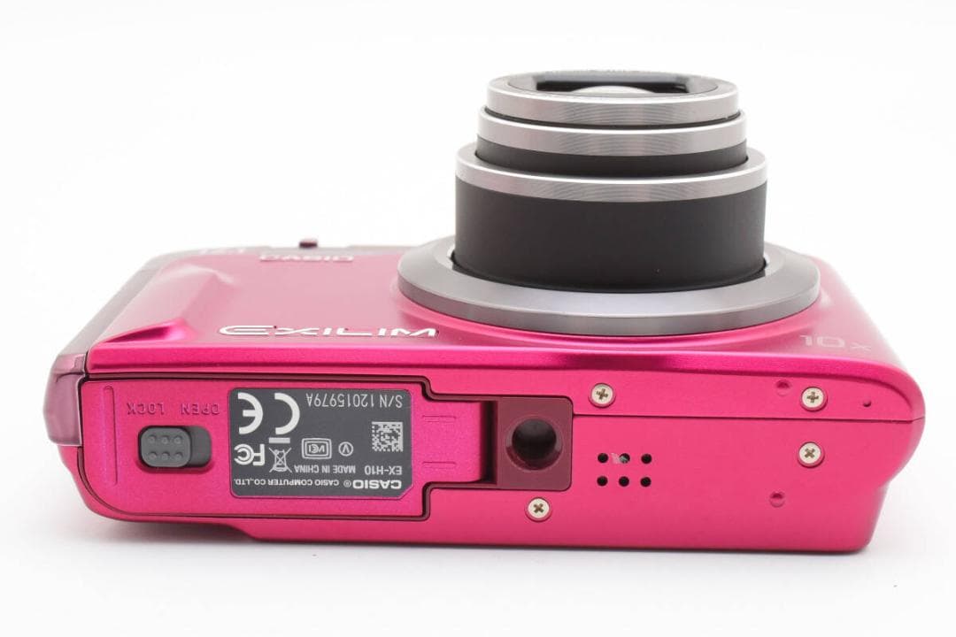 美品　カシオ　CASIO EXILIM EX-H10 ピンク ＃A311