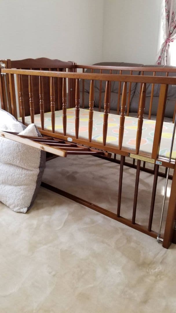 【ベビーベッド】サークルとしても使用OK!!