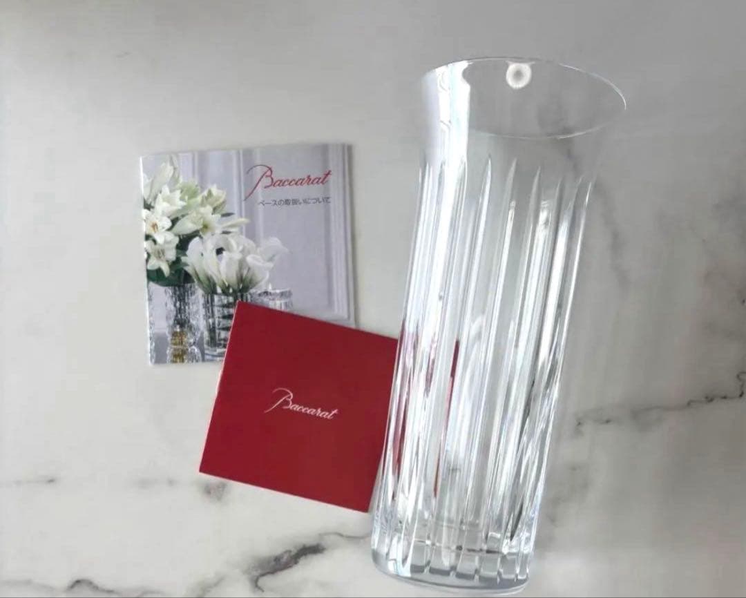 【美品】バカラ　フローラ　ベース　花瓶