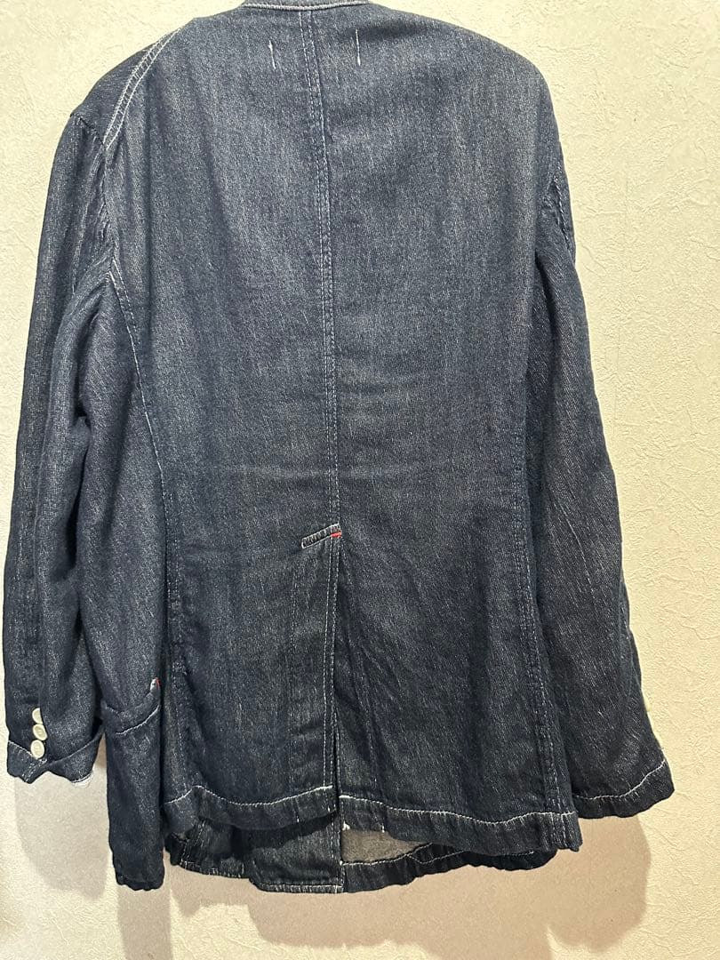 トリコ　コムデギャルソン tricot デニムジャケット ダークブルー