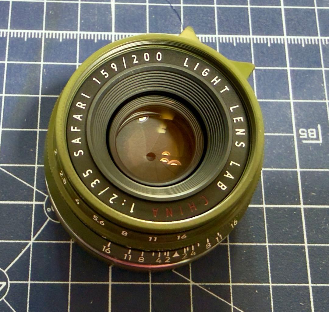 Light lens lab M 35mm F2 周八枚+UVフィルター+フード