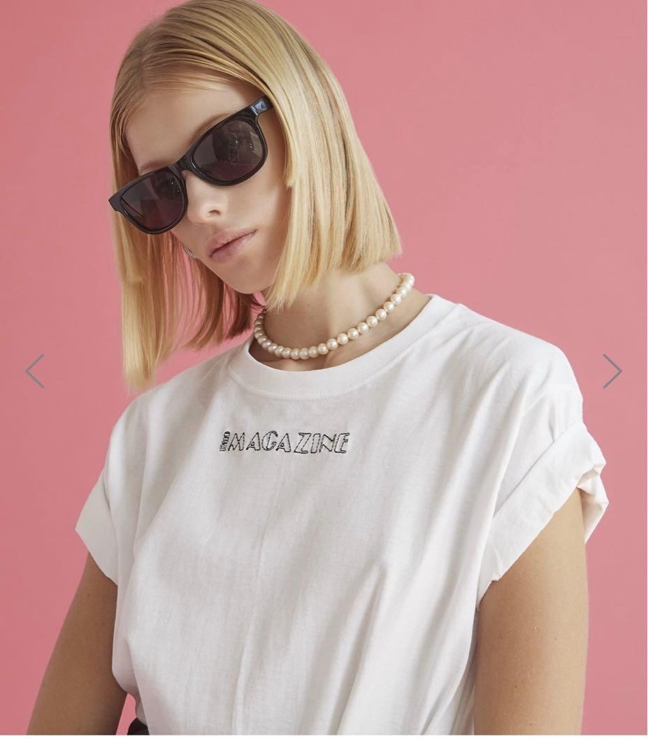 新品！　サードマガジン　ミコモリ　フルーツオブザルーム　Tシャツ