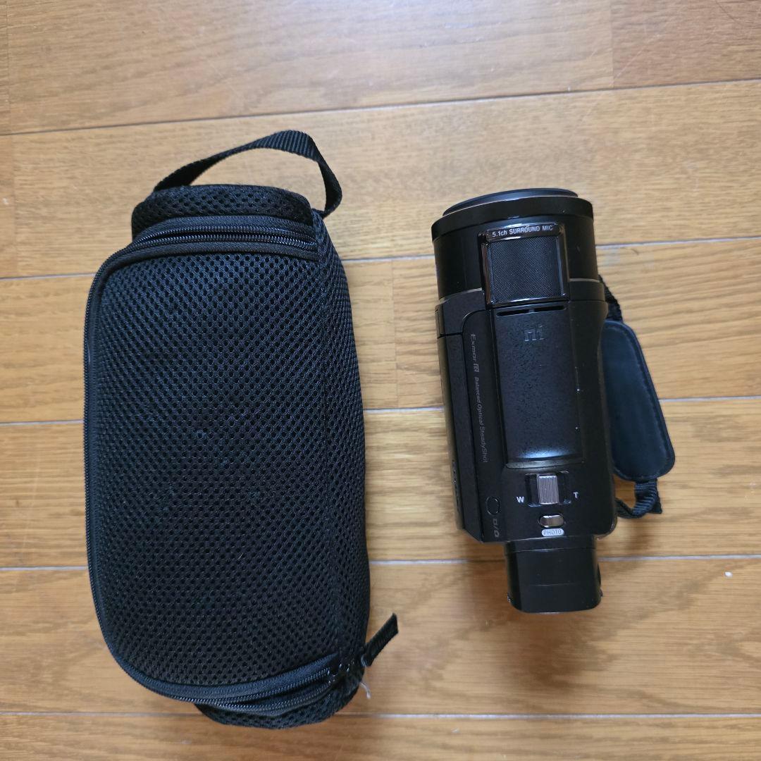 【アクセサリー】SONY 4K ビデオカメラ FDR-AX60 【4万円相当付】