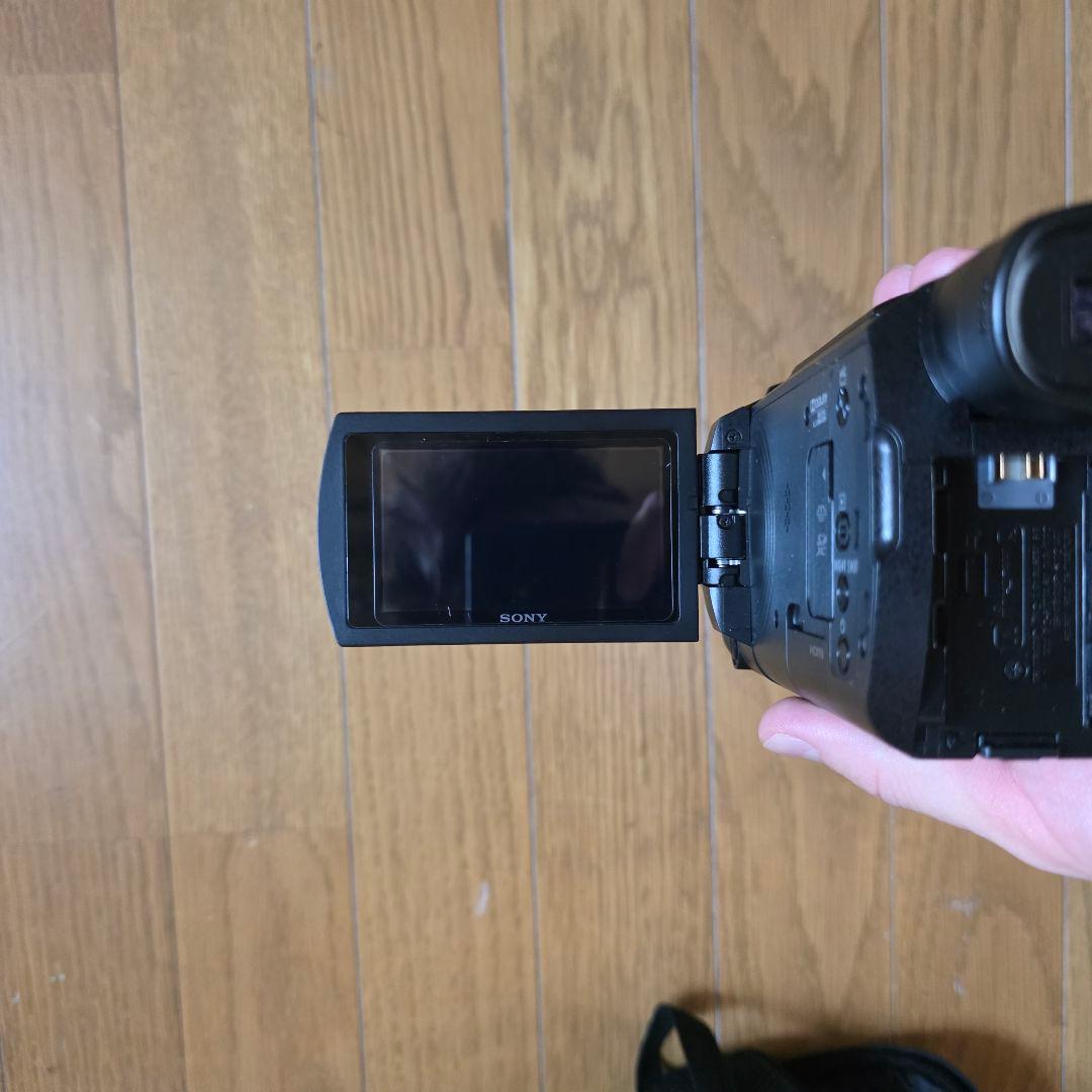 【アクセサリー】SONY 4K ビデオカメラ FDR-AX60 【4万円相当付】