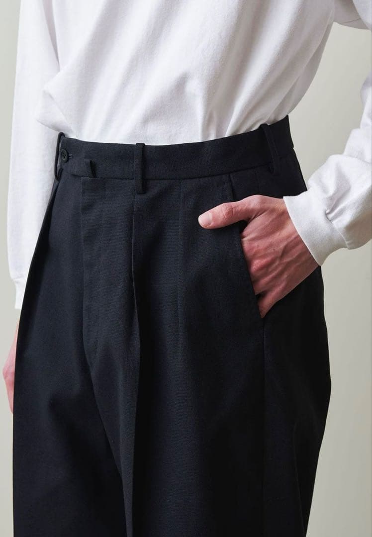 Steven Alan TC ホップサックイン ツープリーツ ドレストラウザーズ