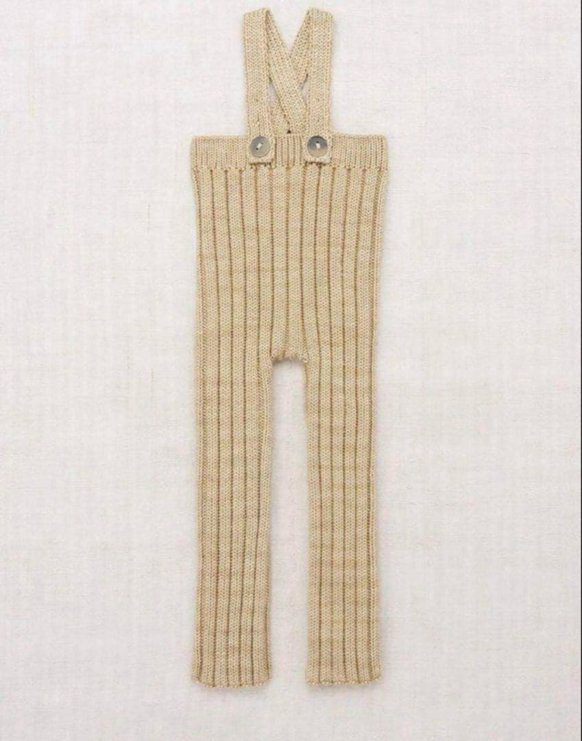 ボトムス 12-18 misha&puff rib longies alabaster