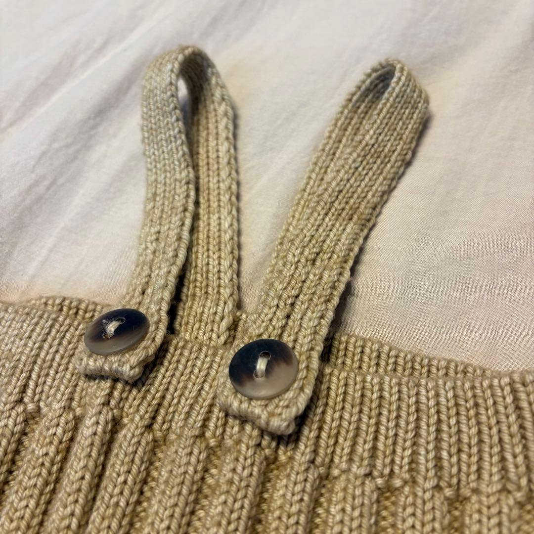 ボトムス 12-18 misha&puff rib longies alabaster