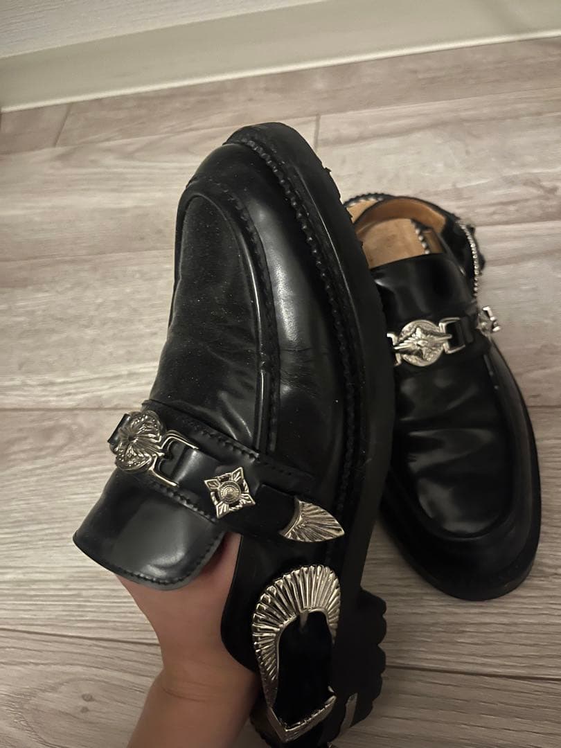 TOGA PULLA × BEAMS 別注 ローファー スリングバックローファー