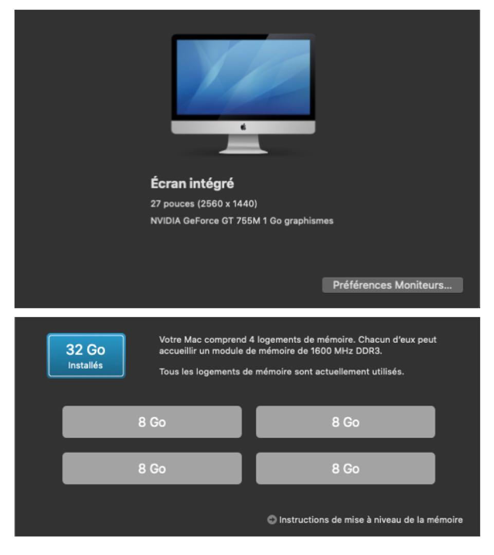 iMac 2013 27インチ SSD 1TB(箱あり)