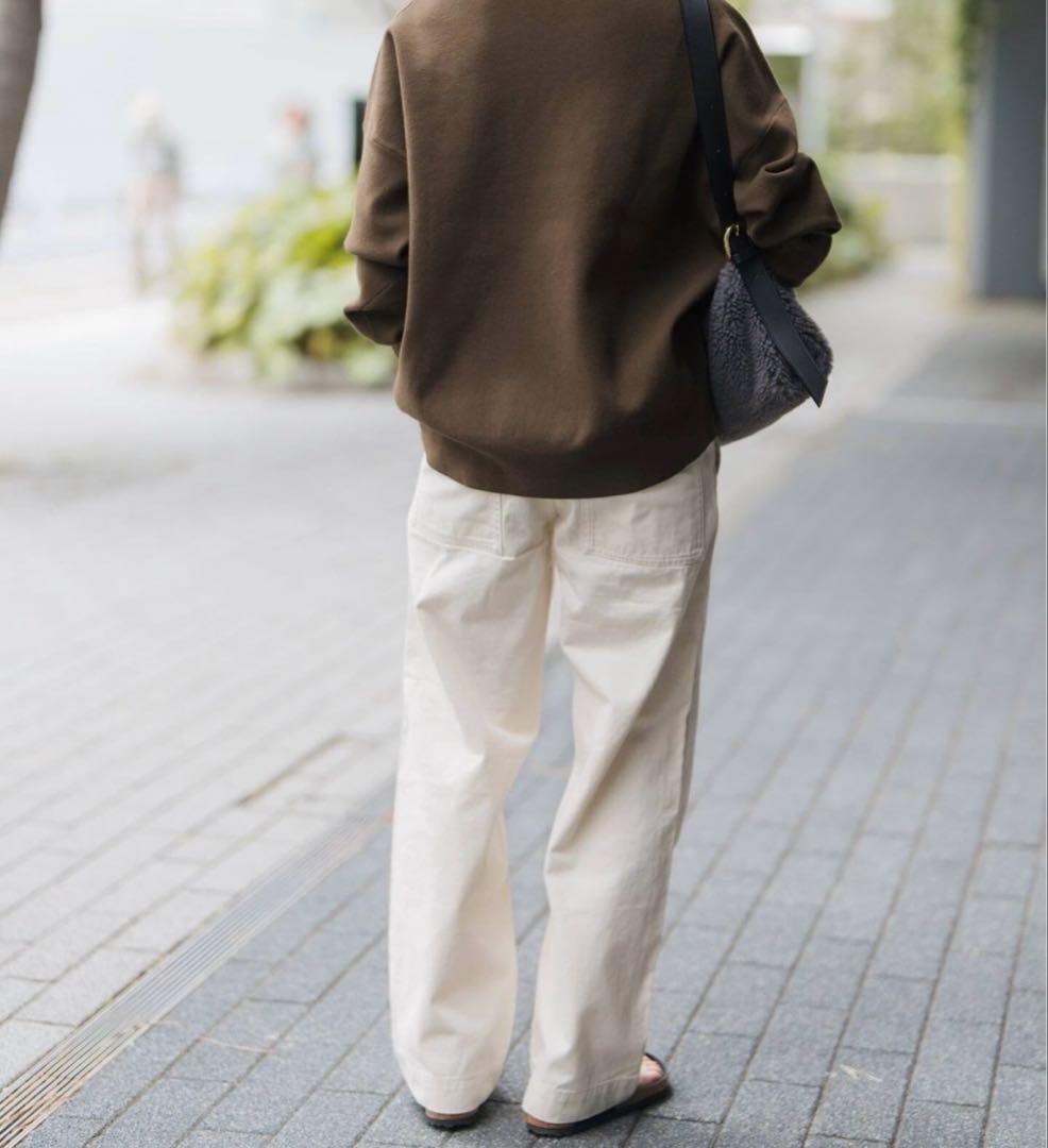 美品　Spick & Span スピックアンドスパン　ルーズベイカーパンツ　36