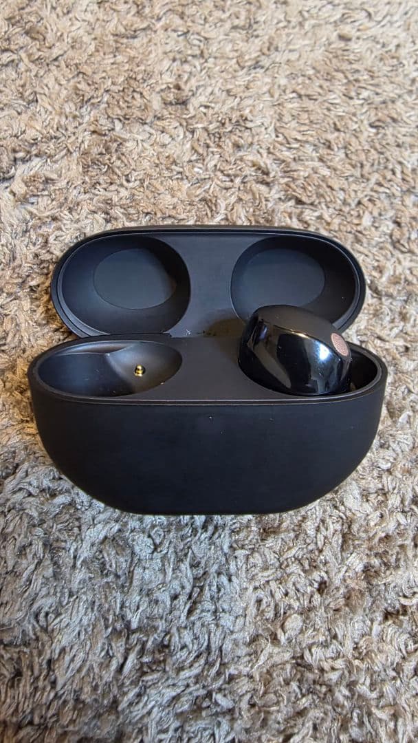 nico　SONY「WF-1000XM5」（黒） 右耳・充電ケース