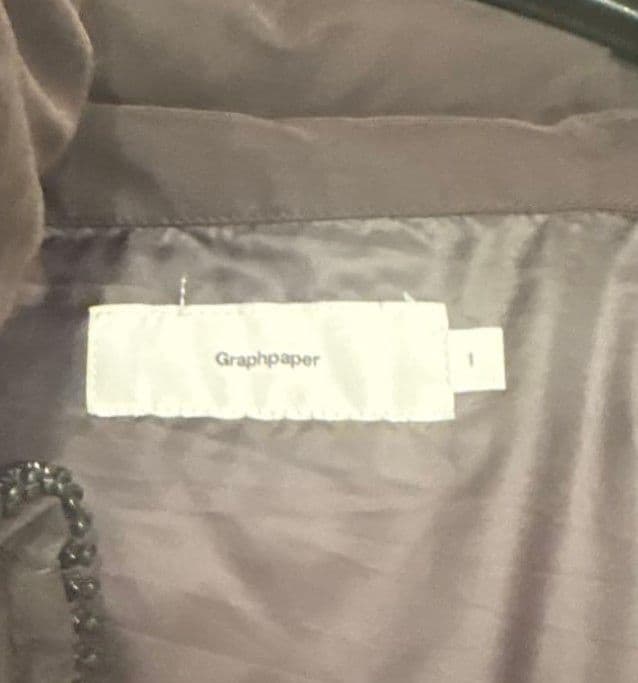 Graphpaper × ZANTER DOWN VEST ブラック