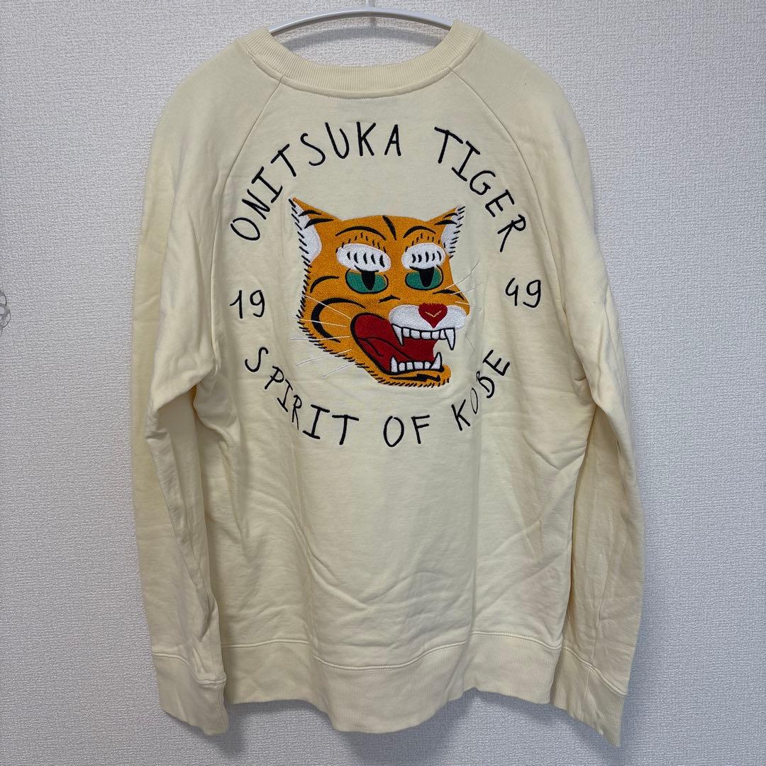 最終お値下げ❗️早い者勝ち❗️オニツカタイガー 刺繍 トレーナー Sサイズ