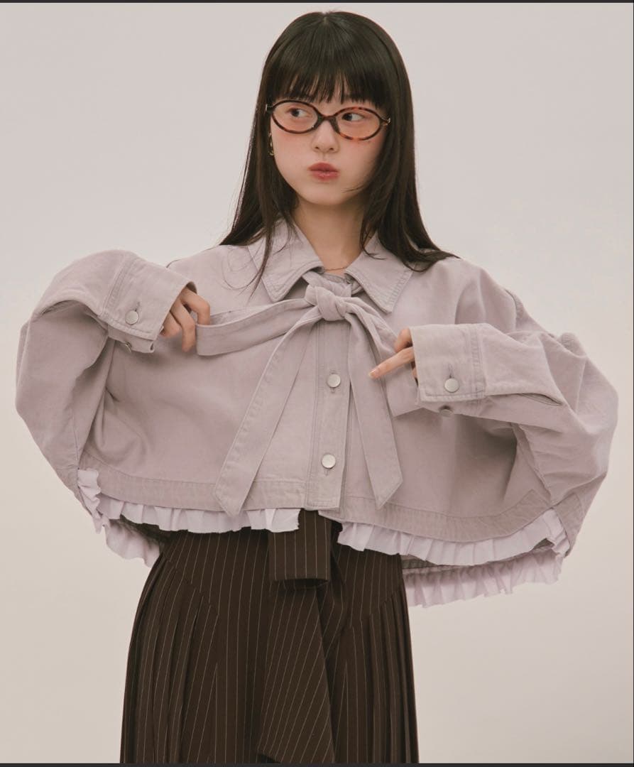 【最終値下げ】loin nuit ロワンニュイドルマンスリーブデザインジャケット