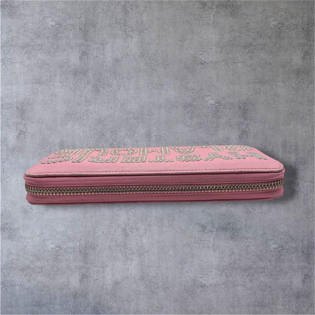 【超希少】HYSTERIC GLAMOUR スタッズ 長財布 ラウンドファスナー