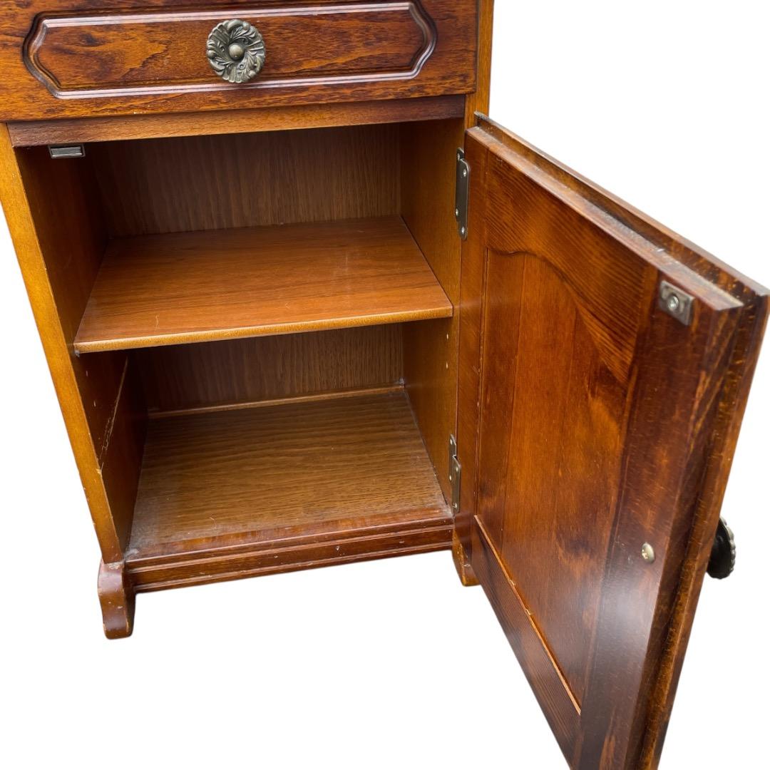 karimoku カリモク コロニアル 電話台 高級家具　A