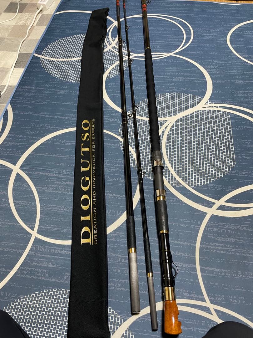 DIOGUTSO 磯竿 500 ロッドケース付き