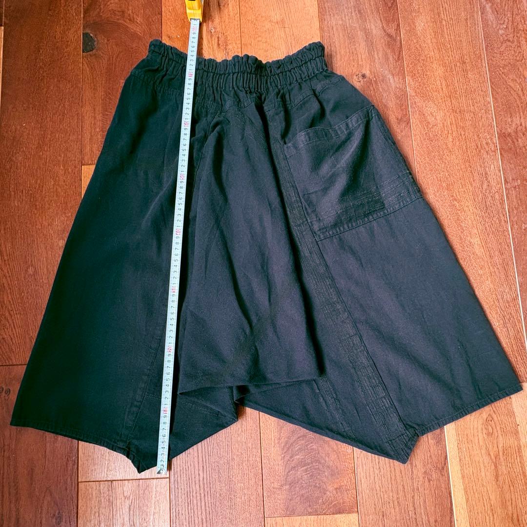 タマキニイメ　タルンパンツ　ショート　ネイビー　綿