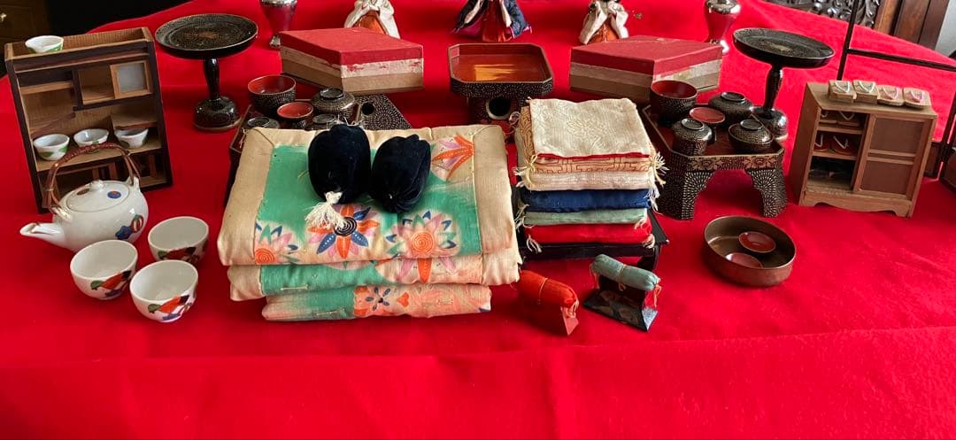 松時代物お雛様