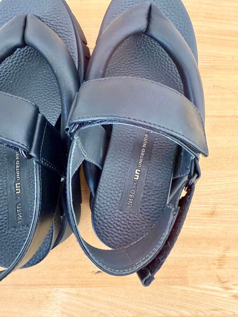 UN3D × UNITED NUDEコラボ⭐︎バックストラップトングサンダル厚底