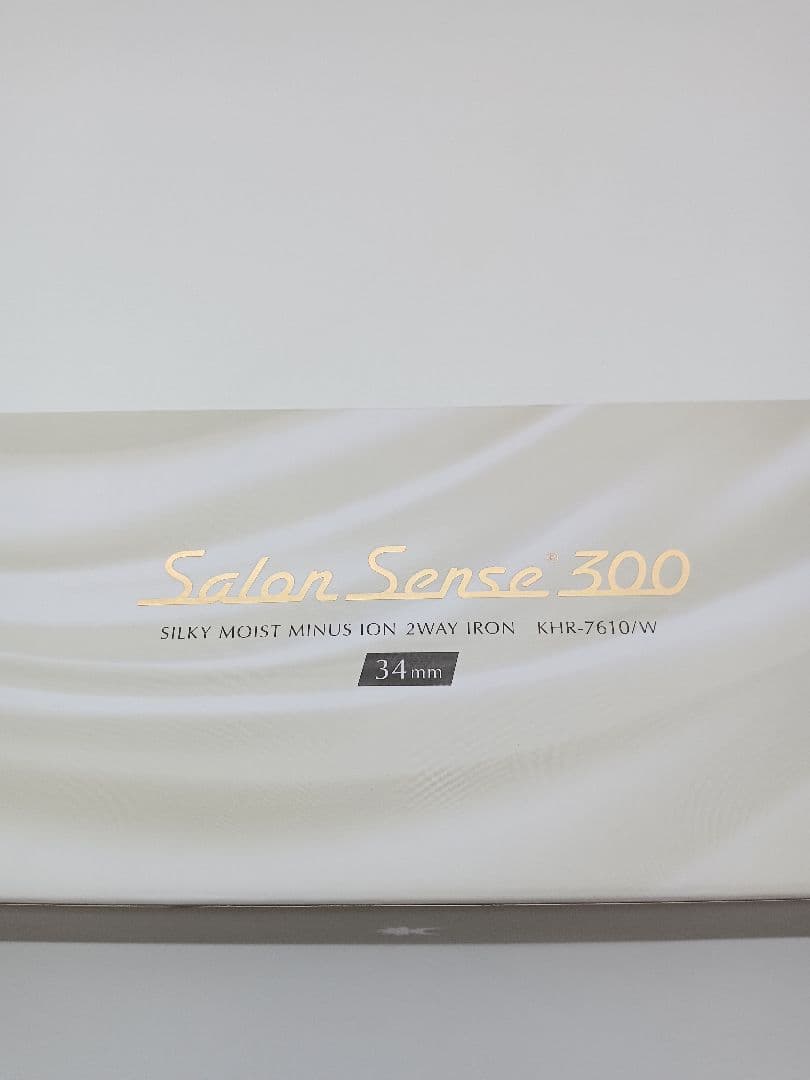KOIZUMI ヘアアイロン サロンセンス300 KHR-7610/W　新品