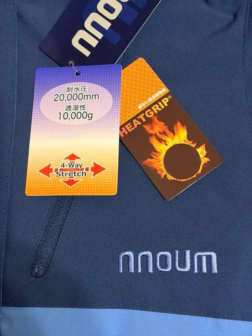 mouim スキーウェアセット レディース　青色 Lサイズ