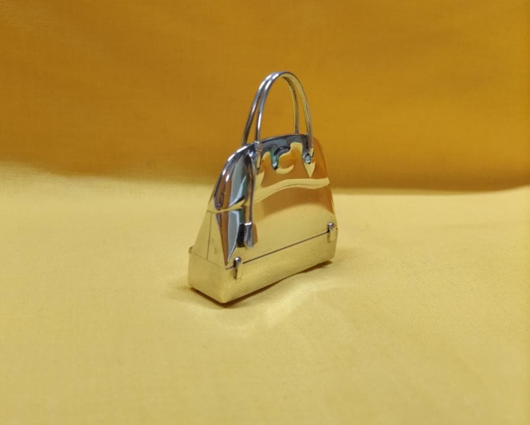 エルメスSV925　　ポリードバックモチーフ　ピルケース　袋リボン付