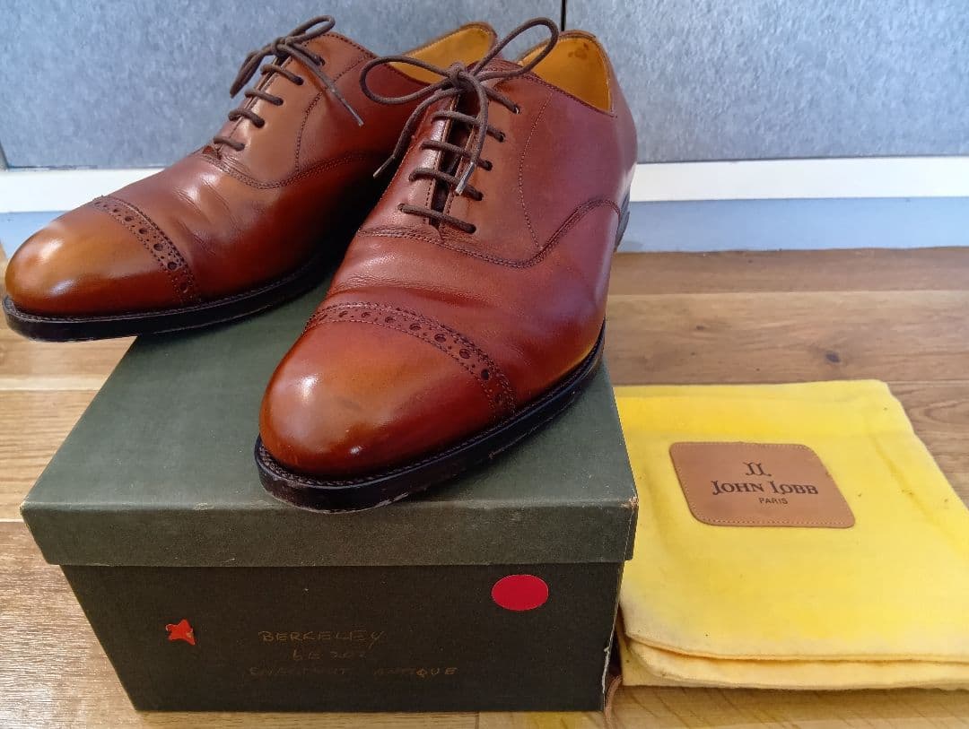 e*j様 旧工場エドワードグリーン製 ジョンロブ バークリー 6Ｅ