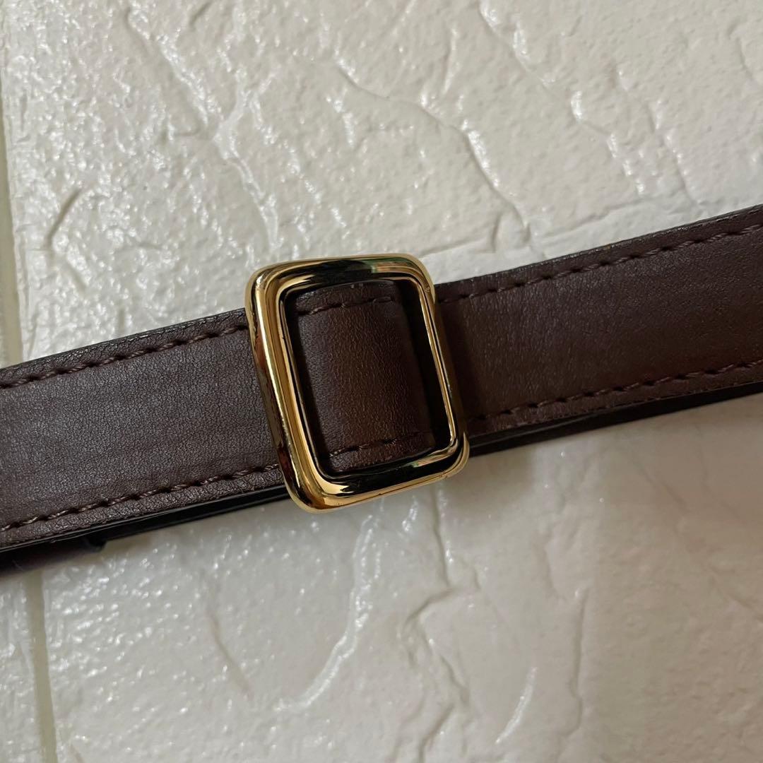 【SITA PARNATICA】ボディバッグ　シボ革　ウエストポーチ ブラック