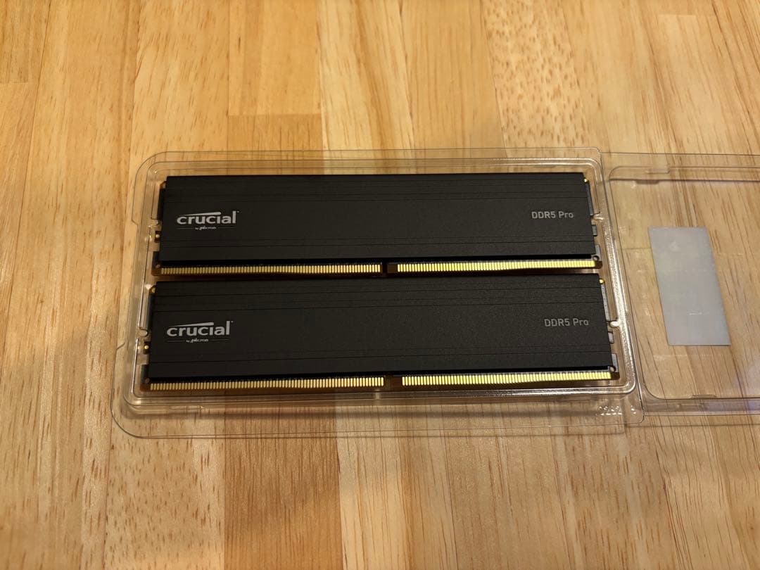crucial DDR5 Pro 16GB メモリー 2枚セット