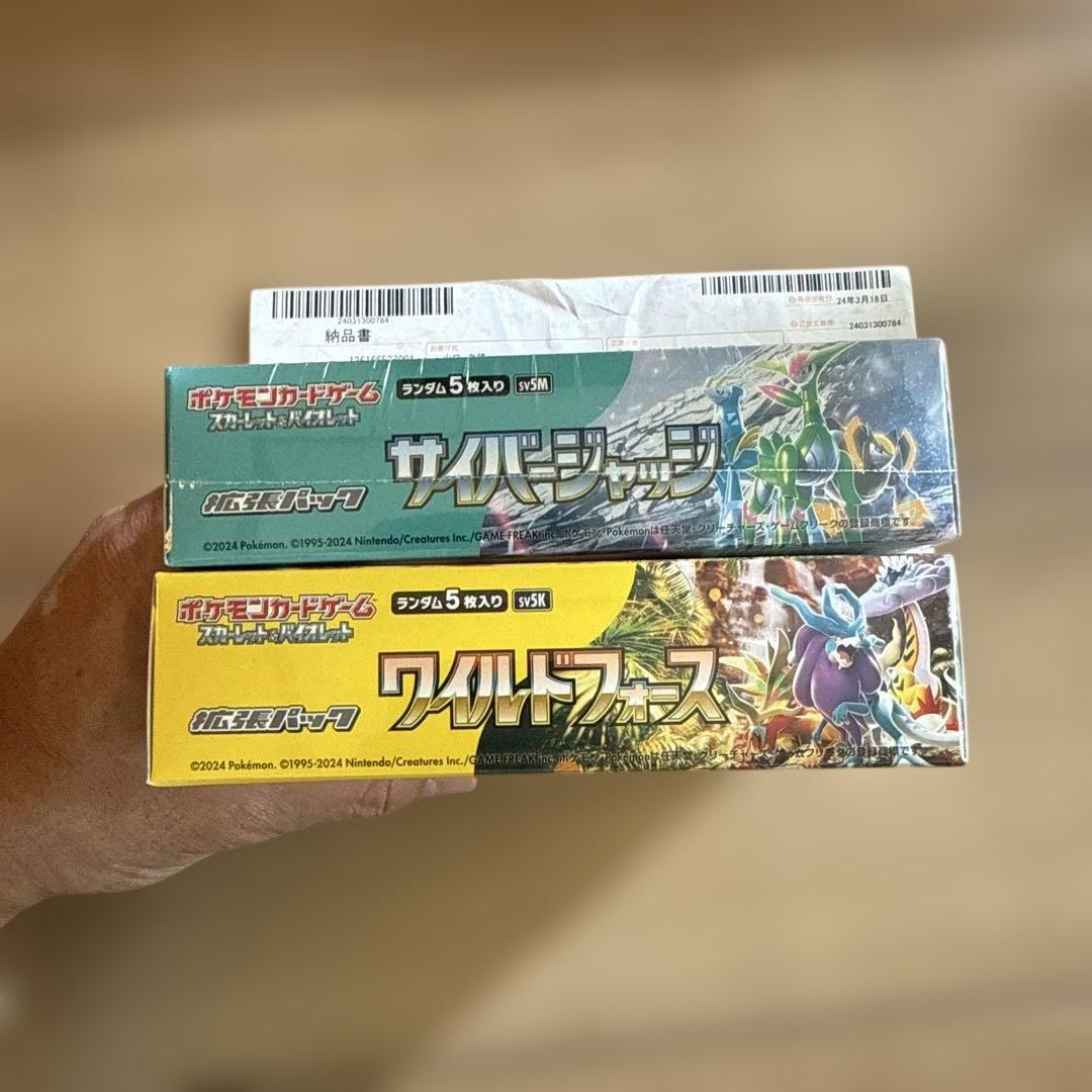 ポケモンカードゲーム サイバージャッジ ワイルドフォース セット