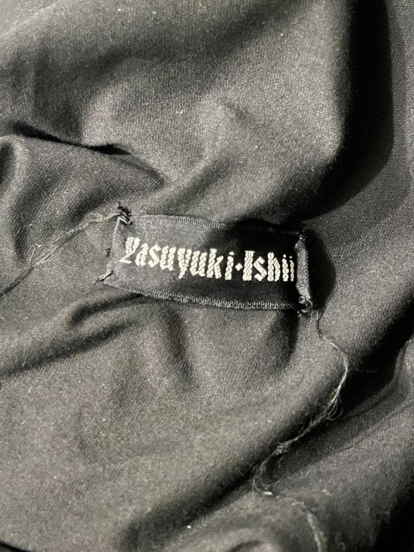 yasuyuki ishii カットソー ブラック アシンメトリー Lサイズ