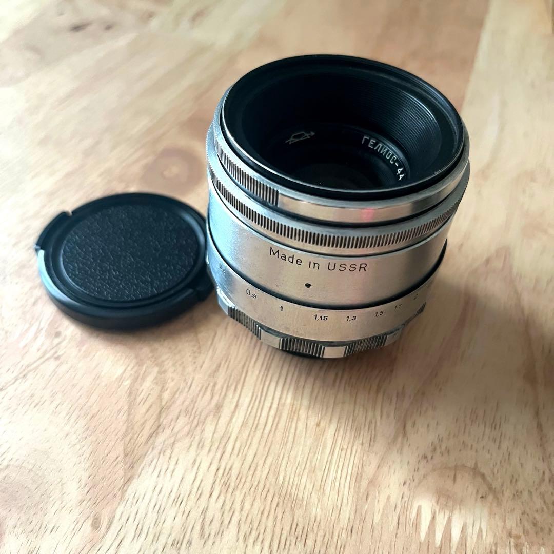 希少 極美品 シルバー Helios-44 58mm f2