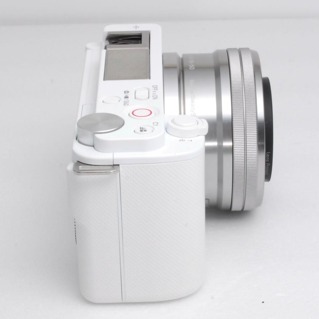 【美品】SONY α VLOGCAM ZV-E10 ホワイト ダブルレンズキット