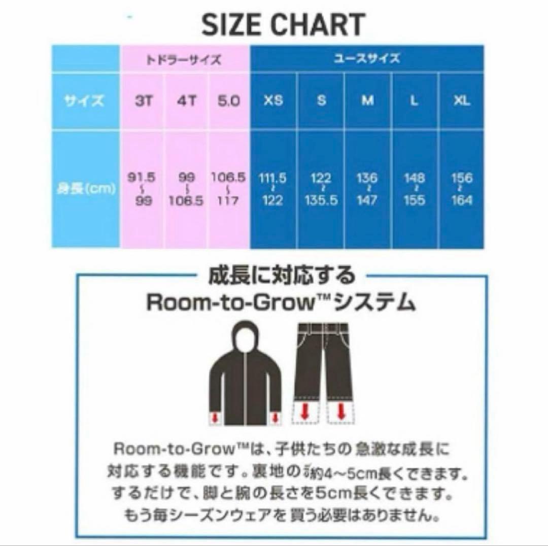 Burton キッズ　スノーウェア　つなぎ　3T