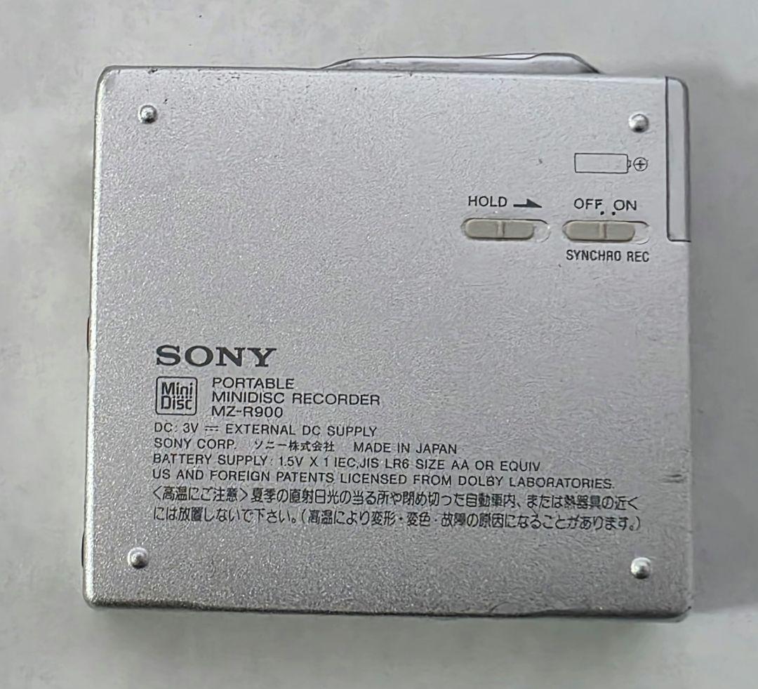 SONY　ソニー MZ-R900 リモコン　RM-MC11EL