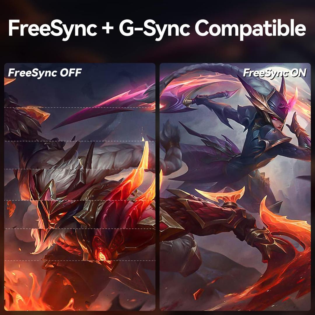 【ちーず】ゲーミングモニター 165Hz 1ms 24.5 FHD VA