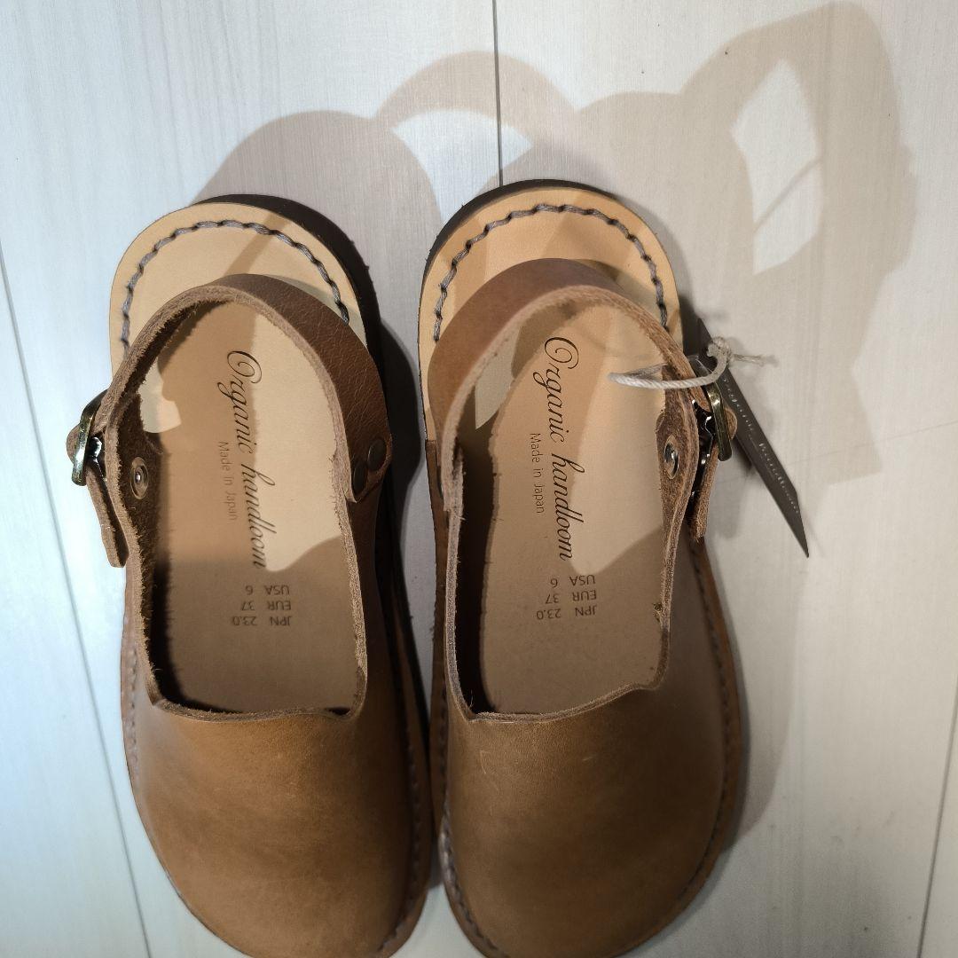 Organic Handloom サボ クロッグ レザーサンダル 23.0cm