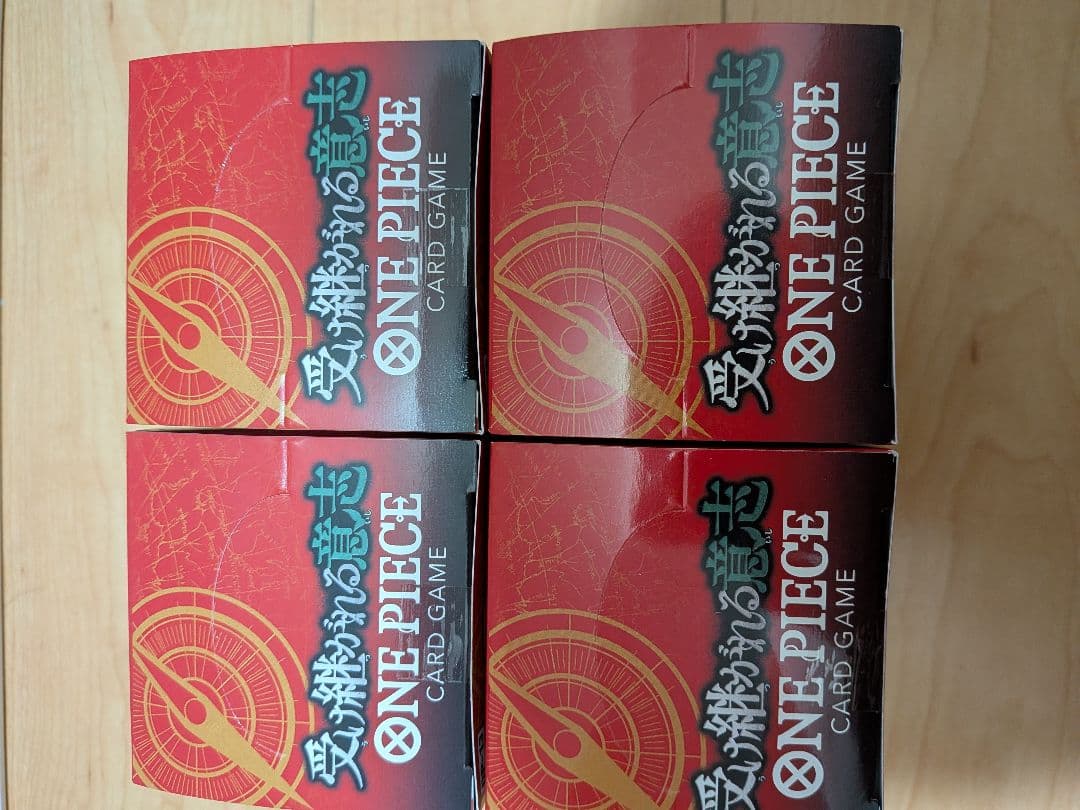 ワンピースカードゲーム 受け継がれる意思　未開封BOX テープ付き