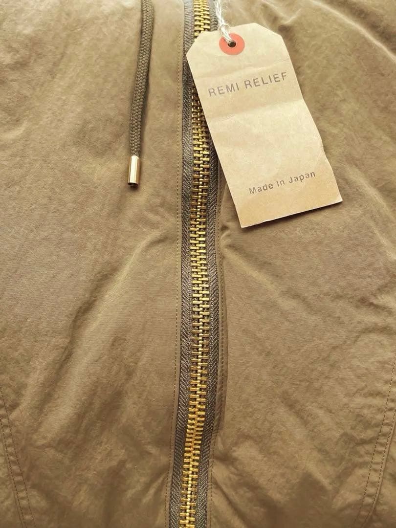 REMI RELIEF レミレリーフ Zip up 2way Blouson