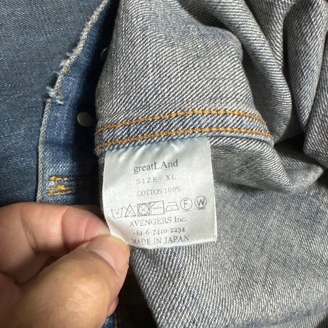 ジャケット・アウター greatland original Logan denim 5years