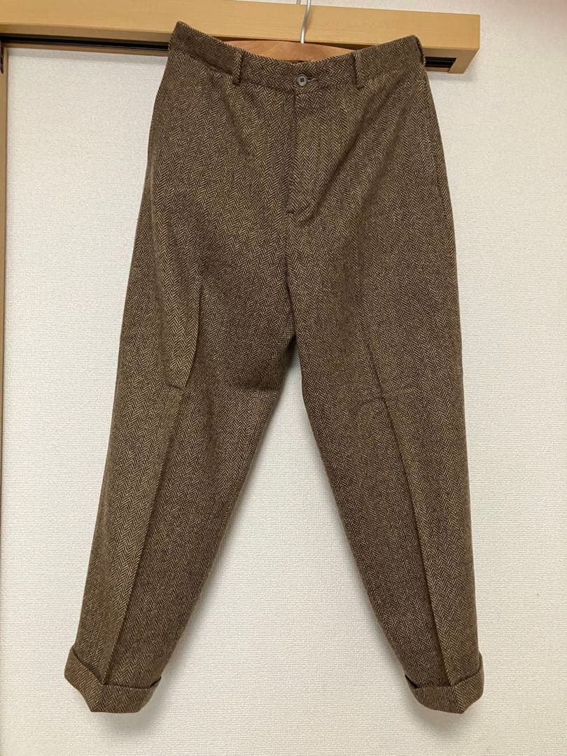 90s RRLヘリンボーン ウールパンツ　W30 made in USA