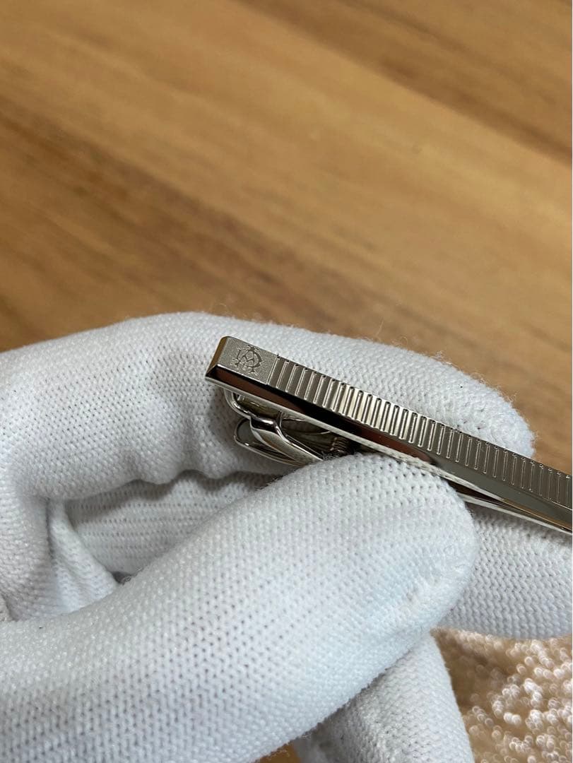 ダンヒル dunhill タイピン　タイバー　シルバー