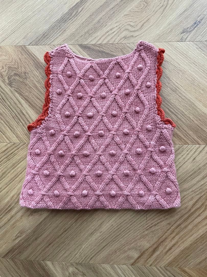 トップス misha and puff popcorn vest 3-4Y