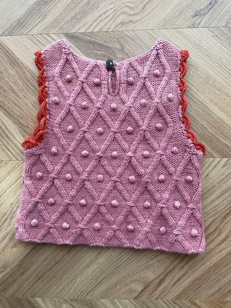 トップス misha and puff popcorn vest 3-4Y