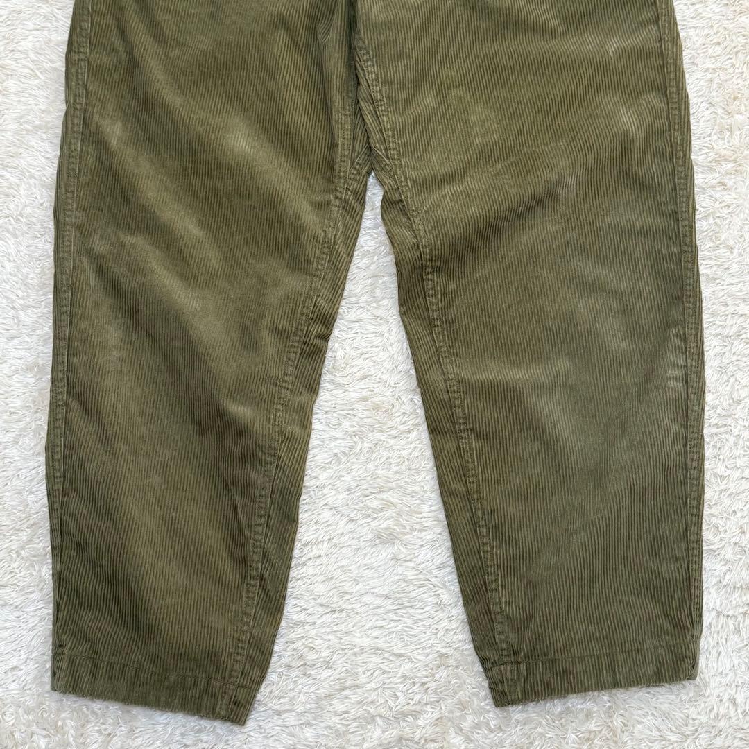 NT5155N PURPLE LABELコーデュロイ ワイドテーパードパンツ