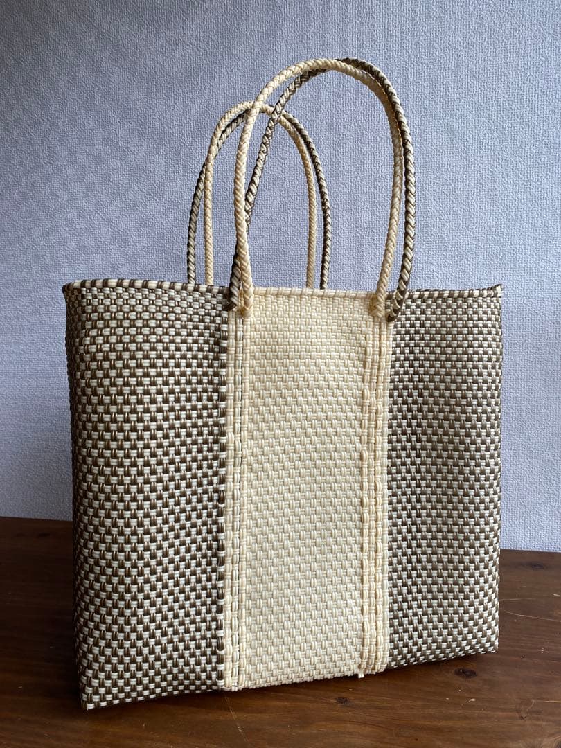 #G121-L1-Lサイズ　メキシコ　オアハカ　メルカドバッグ